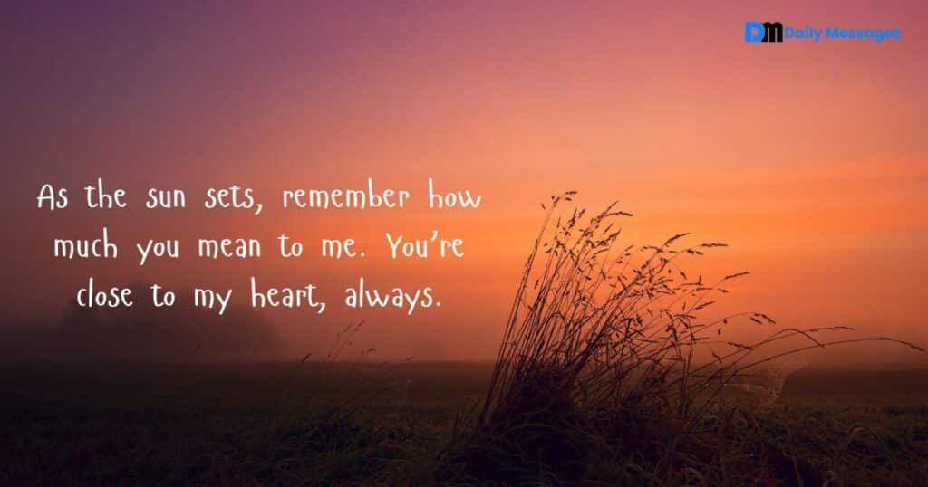 Good Evening Messages for Him
