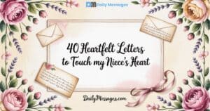 Heartfelt Letter to My Niece