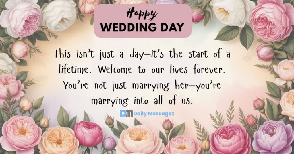 Wedding Day Letters for My Son-in-Law