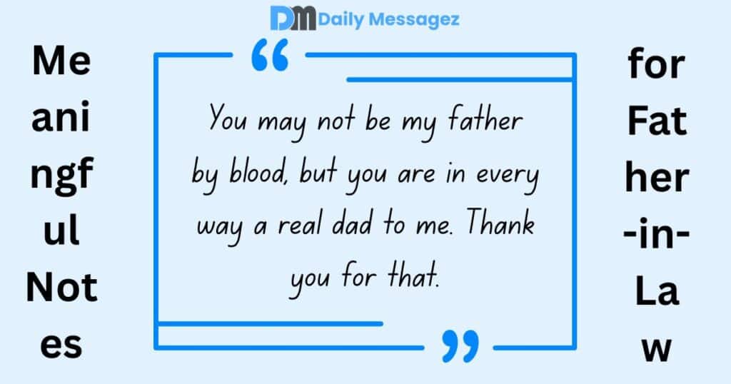 Messages for Father-in-Law