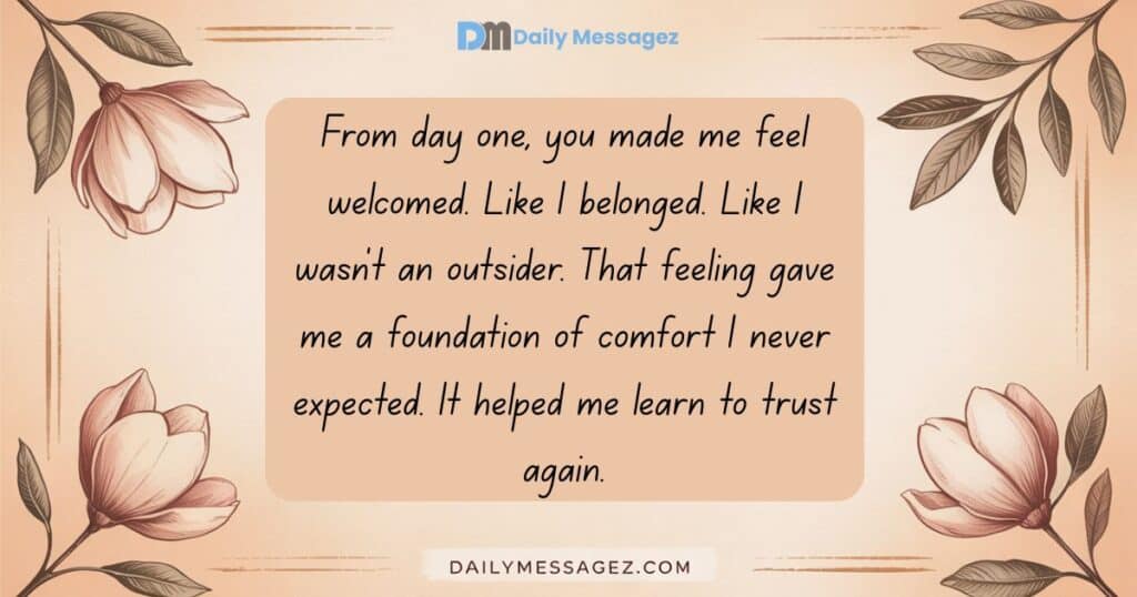 Thank You Messages for Stepmother