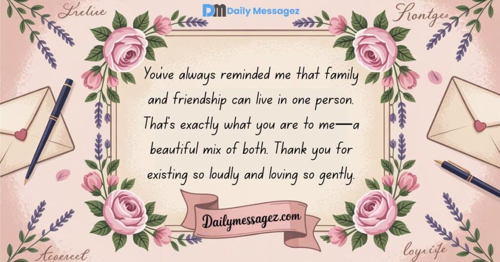 Thank You Words for My Cousin