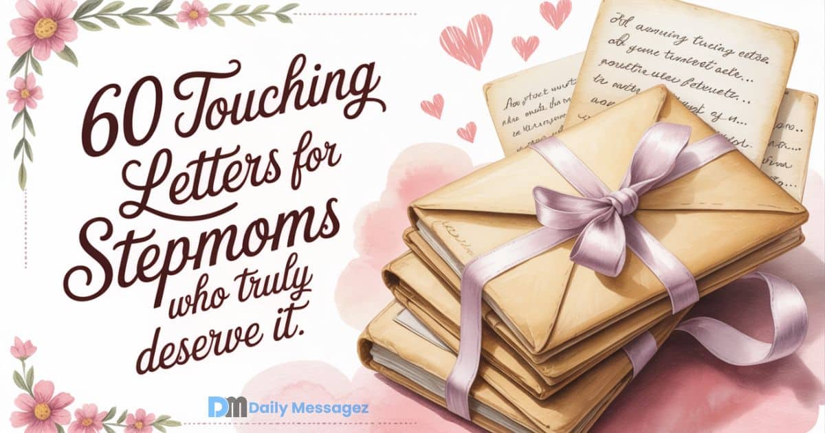 Touching Letter from Daughter to Stepmom