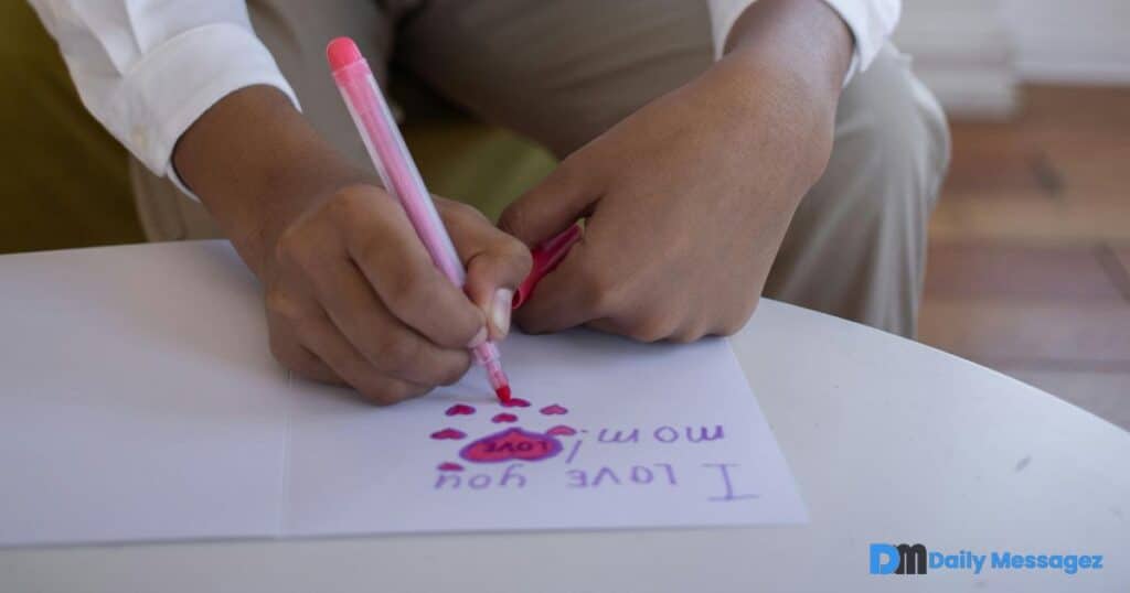 Letter to Mom from Son