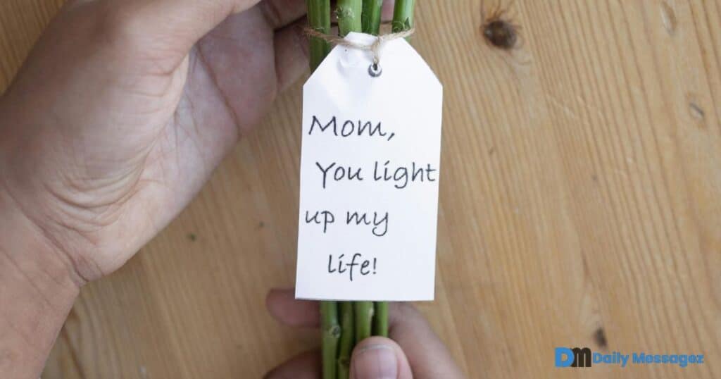 Letter to Mom from Son