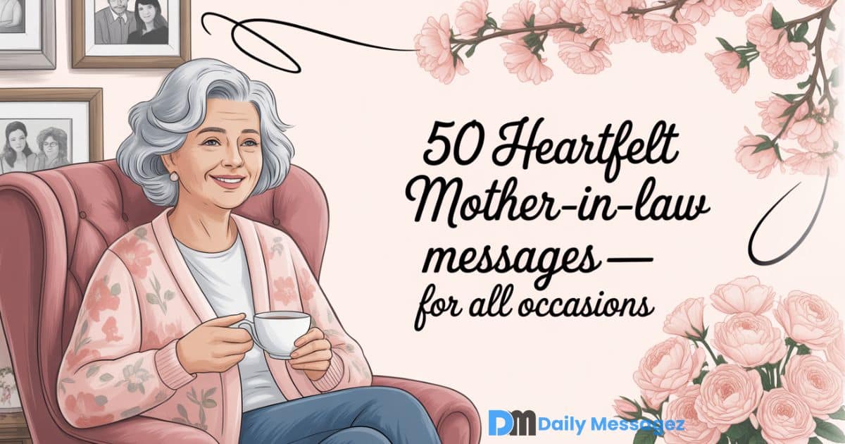 touching message for mother-in-law