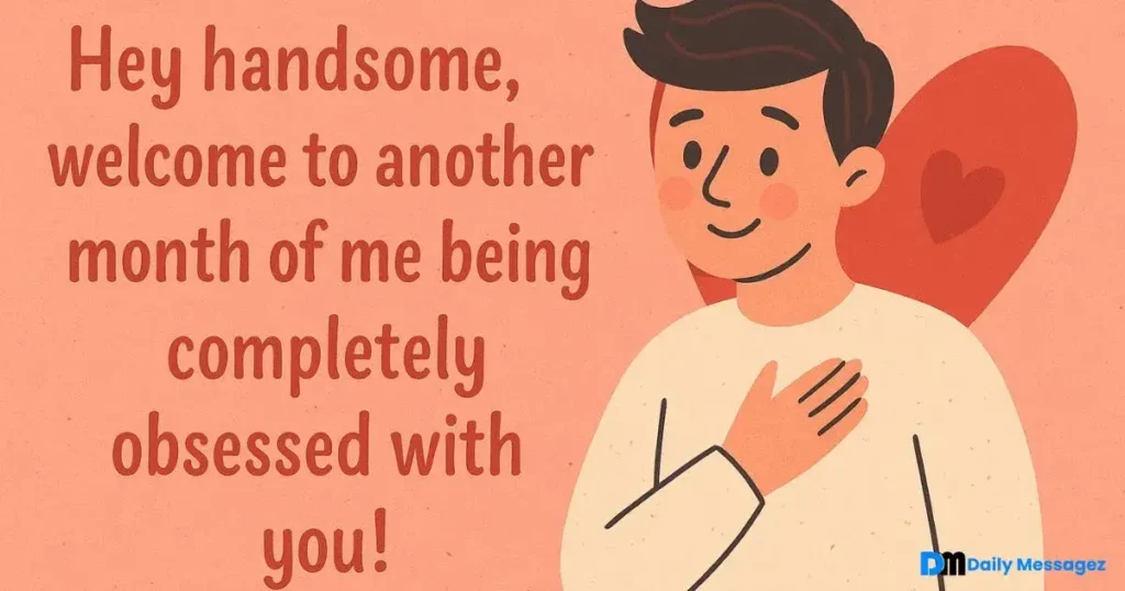 Cute New Month Message for Boyfriend