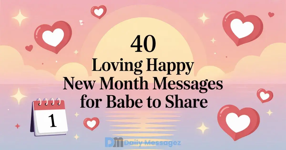 Happy New Month Message for Babe
