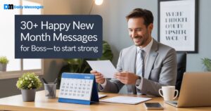 Happy New Month Messages for Boss