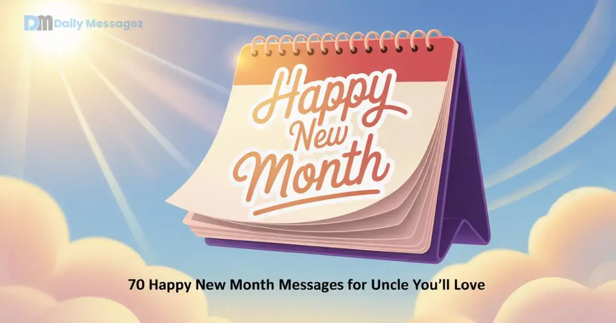 Happy New Month Messages for Uncle