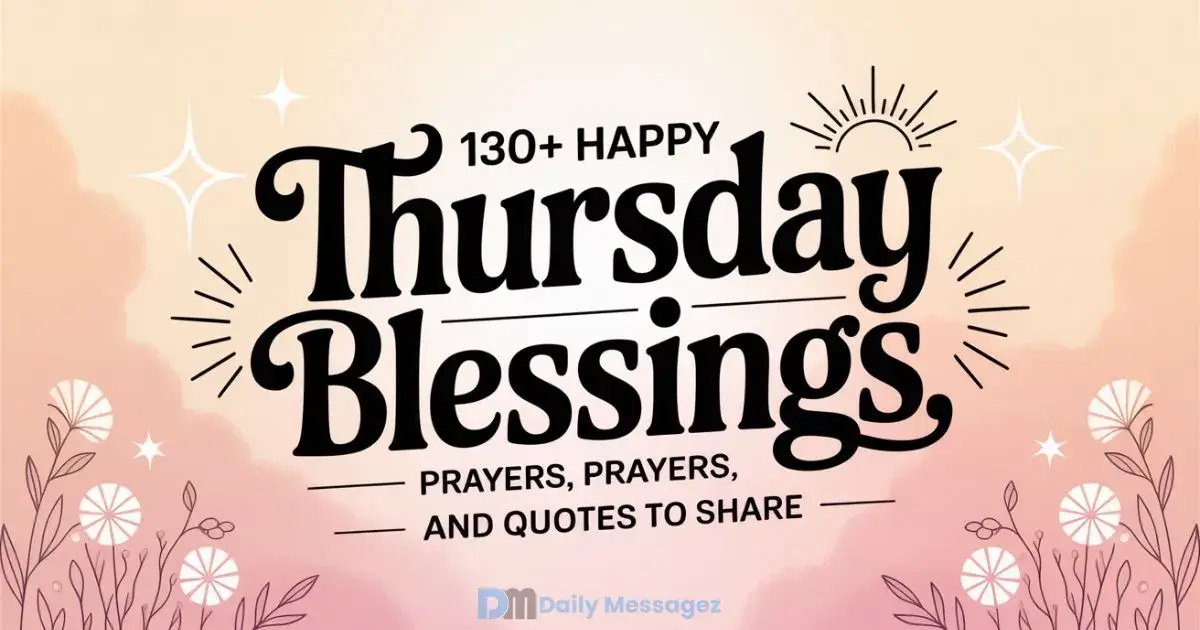 Happy Thursday Blessings
