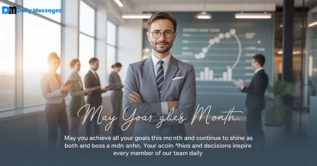 Inspirational New Month Messages for Boss