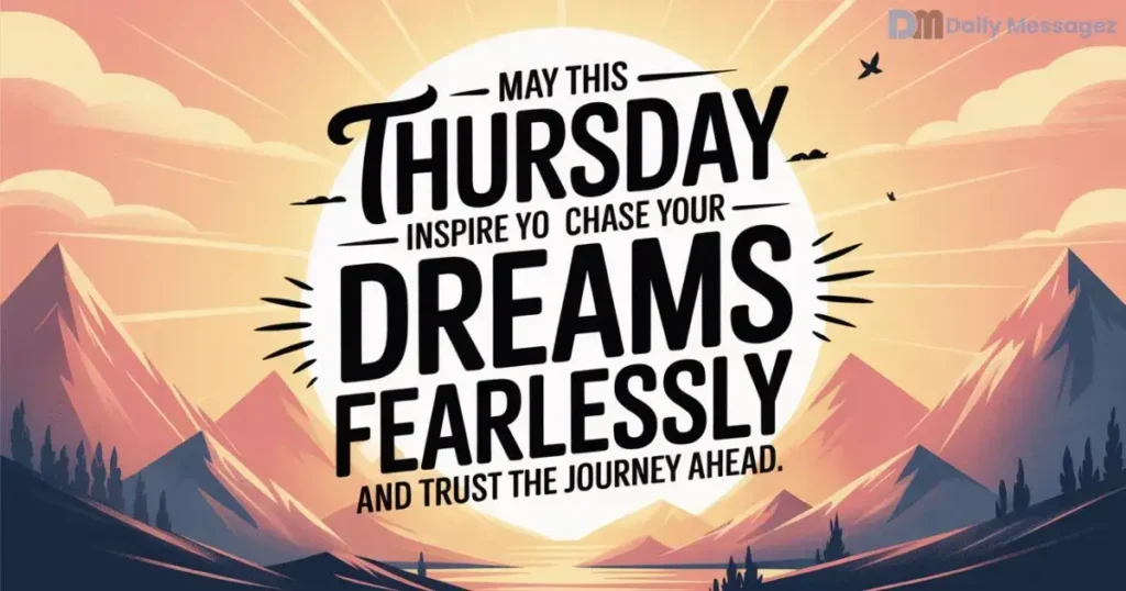Inspirational Thursday Blessings