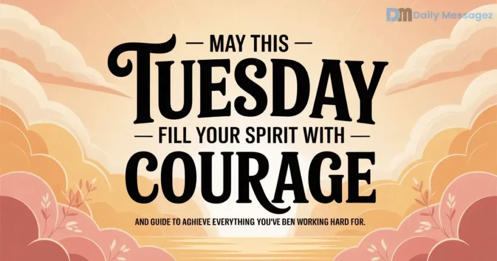 Motivational Tuesday Blessings