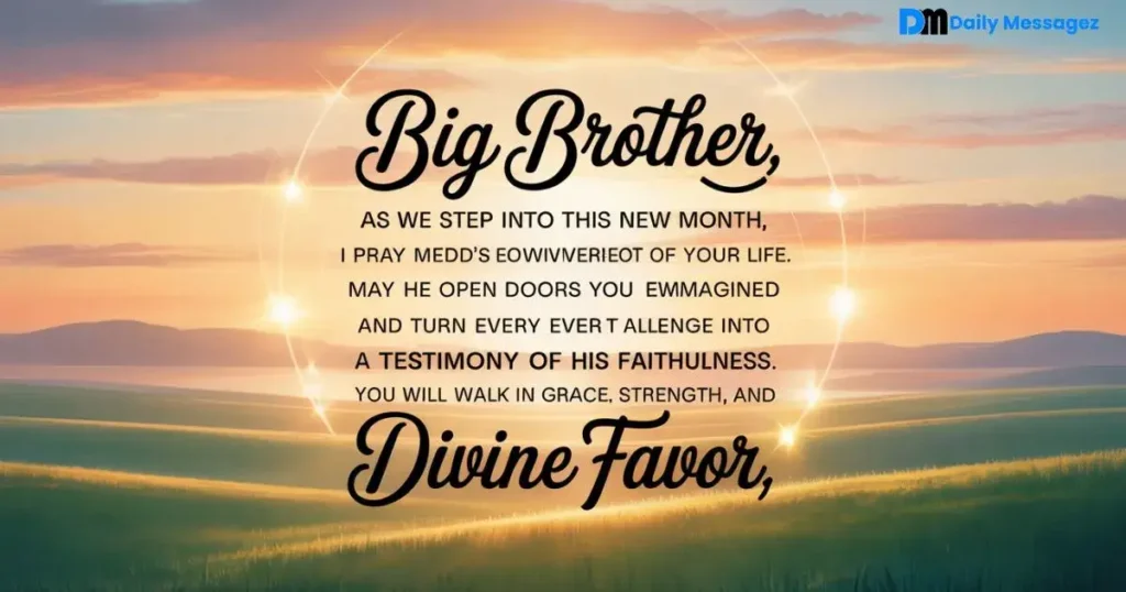 new month message for my elder brother
