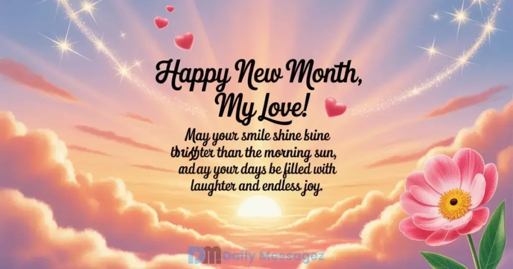 New Month Messages for Babe