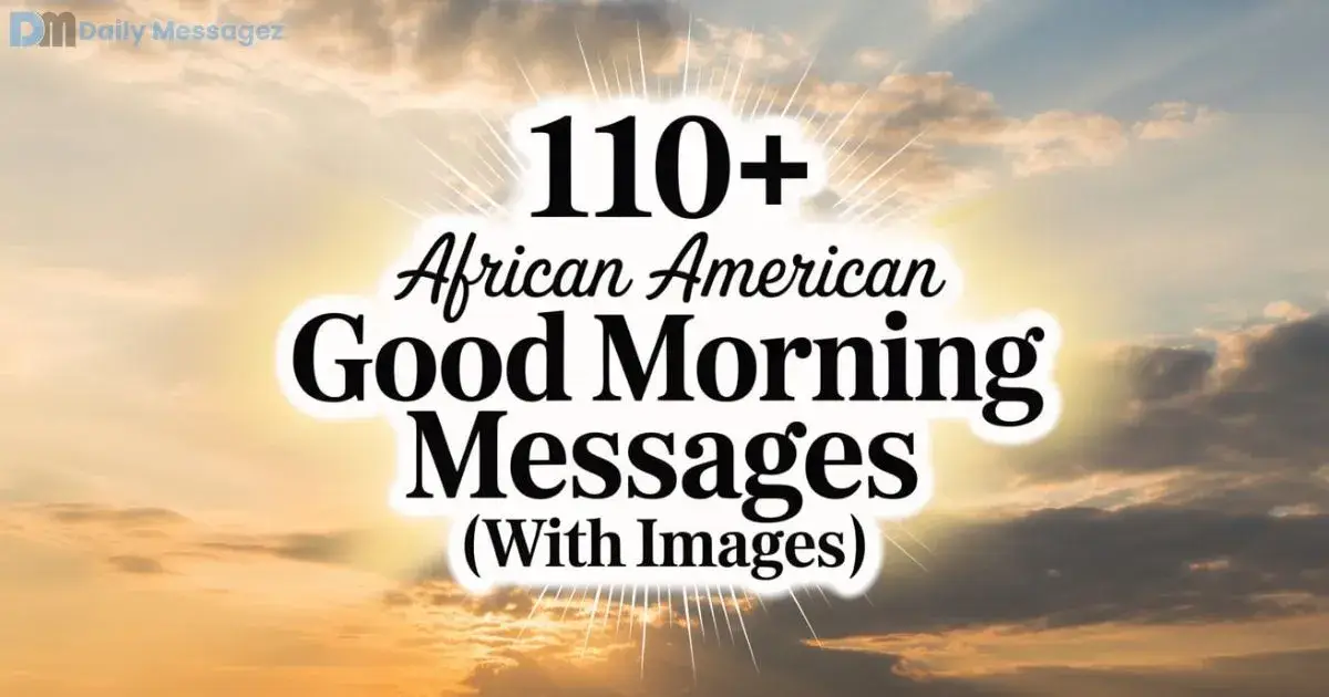 African American Good Morning Messages