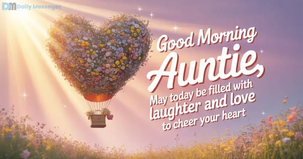 aunty good morning message