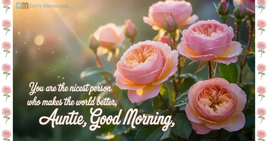 Best Good Morning Messages for Aunt