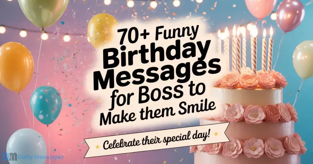 Funny Birthday Messages for Boss