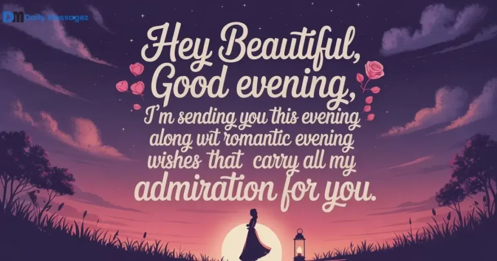 Good Evening Messages to Make Her Feel Special