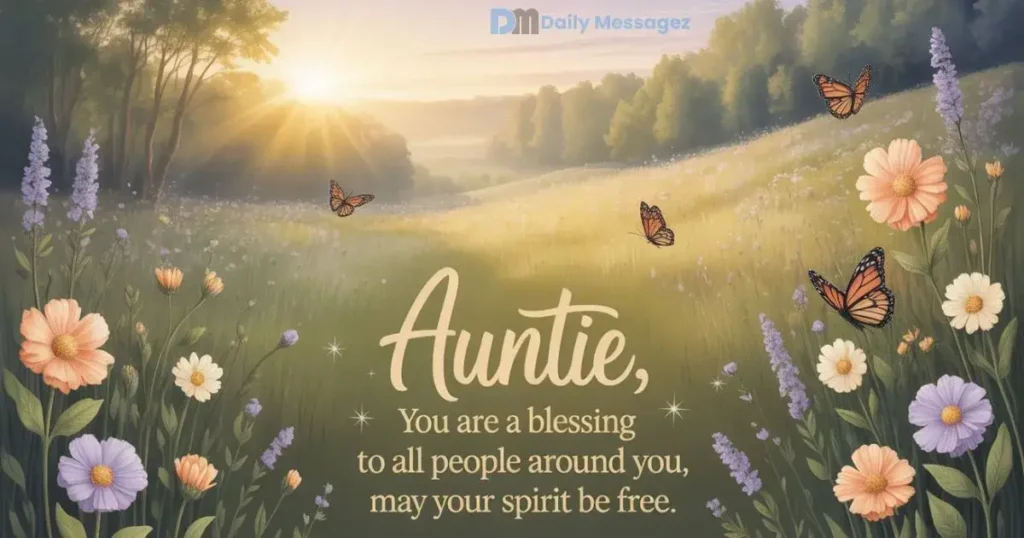Morning Blessings and Prayers for Aunt