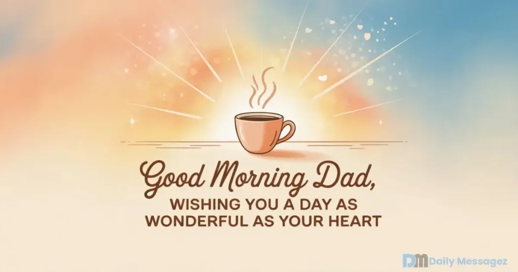 Short and Sweet Good Morning Texts for Dad