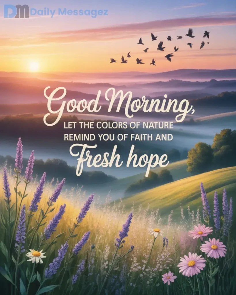 sunrise good morning images with nature