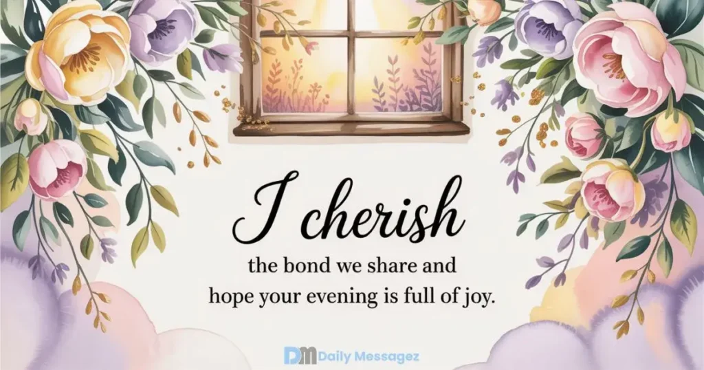 Thoughtful Good Evening Messages for My Beloved Sister