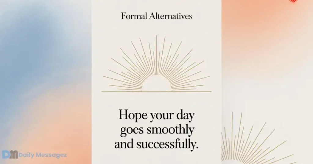 Ways to Say Have A Good Day