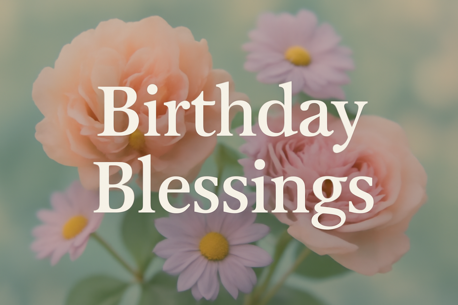 Birthday Blessings
