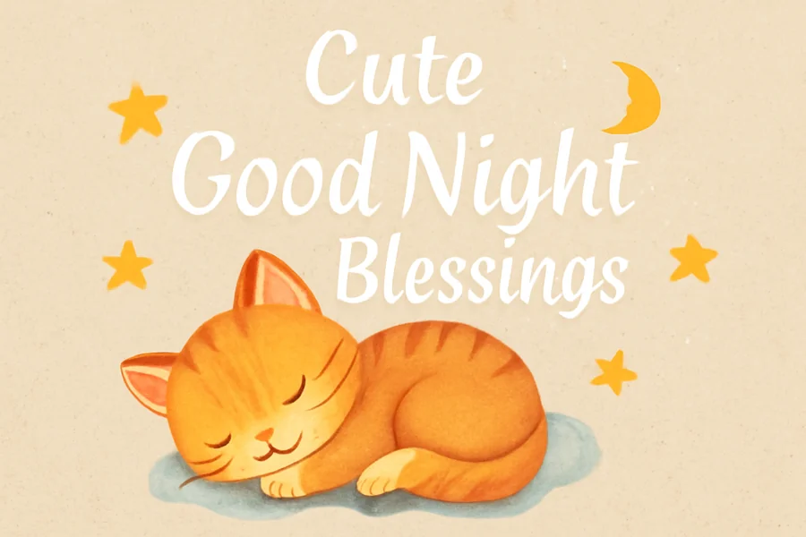 Cute Good Night Blessings