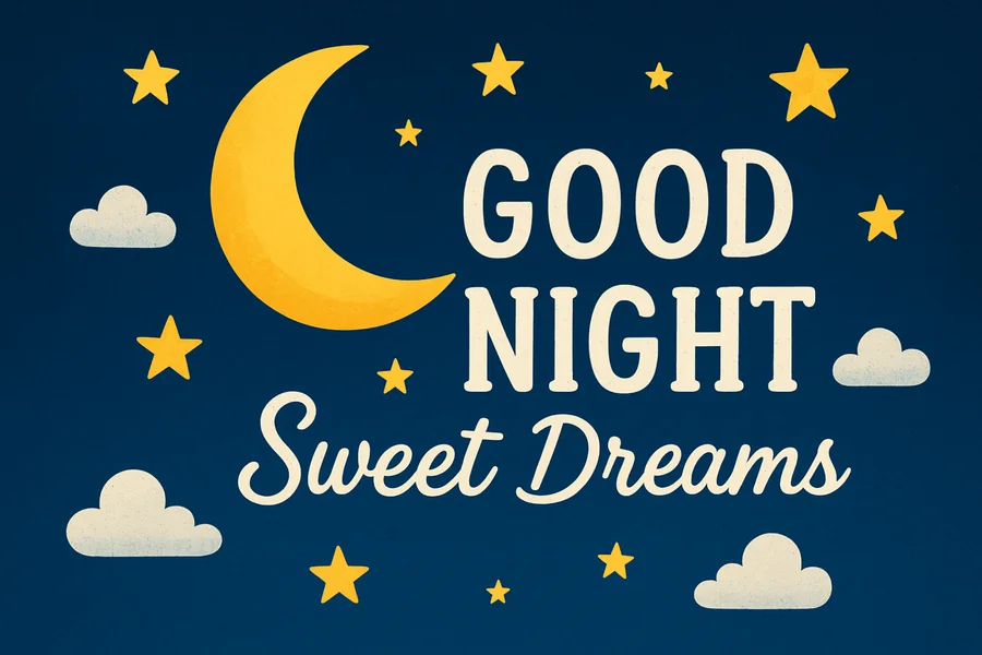 Good Night Sweet Dreams Messages