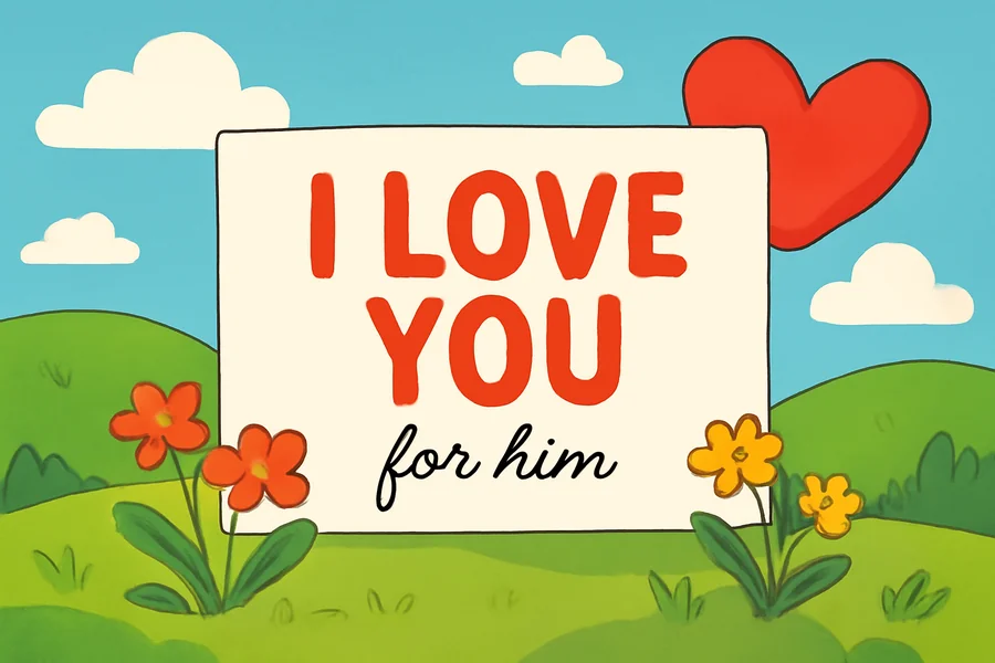 I Love You Messages for Him
