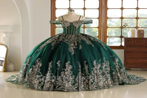 Green Dress for Girls