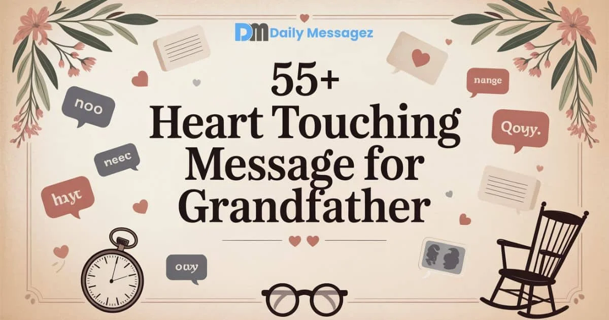 Heart Touching Messages for Grandfather