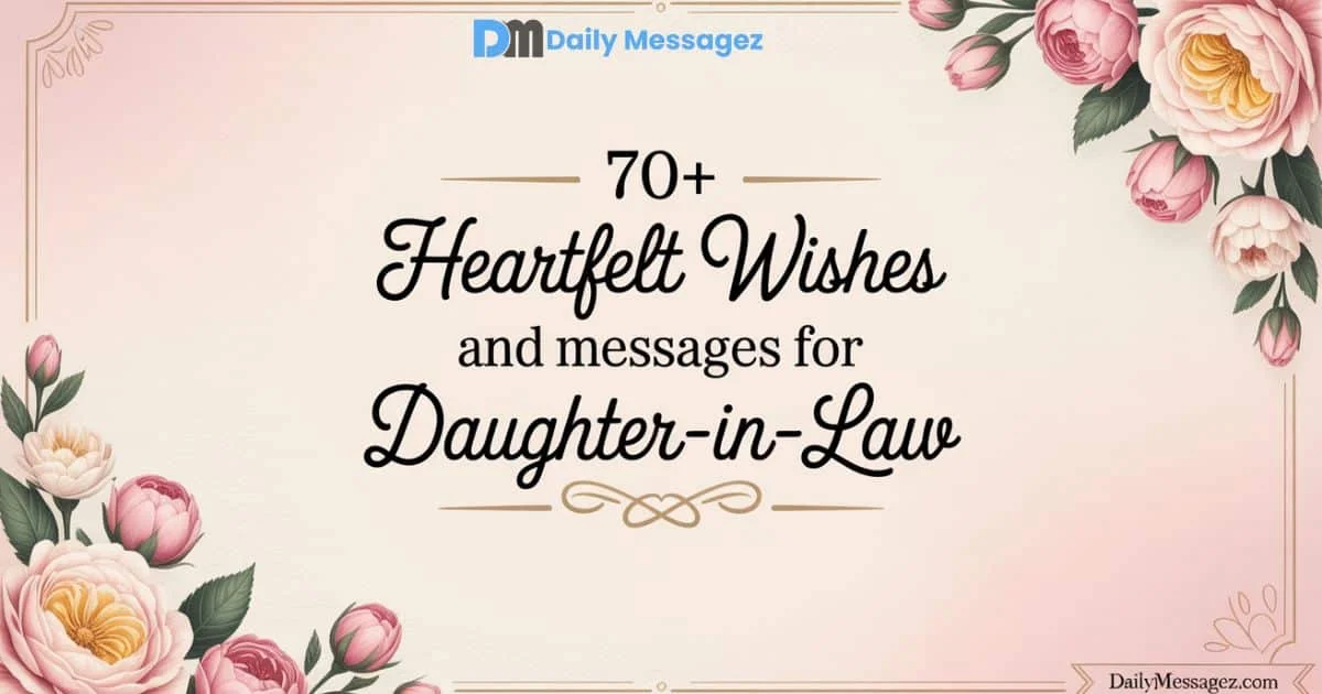 Heartfelt Messages for My Daughter-in-Law