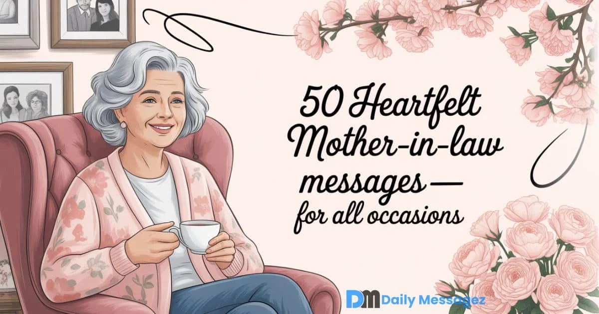 touching message for mother-in-law